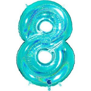 Foil balloon letter, gold