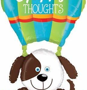 OIP-1 Foil balloon "CUBE" silver