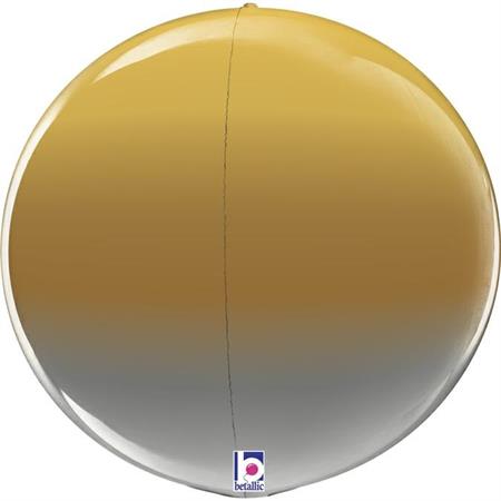 Pall-kuldne-hobedane-GR-25002-P Фольгированный шар "ШАР", серебристо-золотой