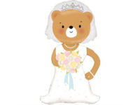Foil balloon «BEAR BRIDE»