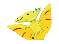 Pterosaurus-kollane-GR-G72023-P Фольгированный шар «ПТЕРОЗАВР»