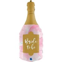 Фольгированный шар «BRIDE TO BE», бутылка