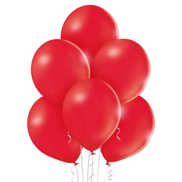Punane-matt Latex balloon «pastel red»