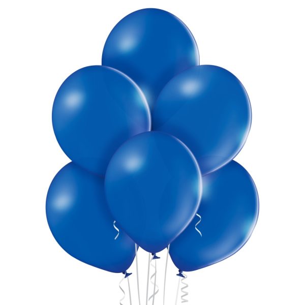 Sinine-matt Latex balloon «pastel royal blue»