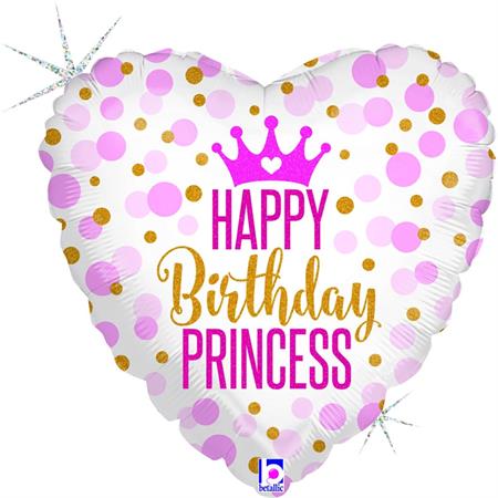 Сердце «Happy Birthday Princess»