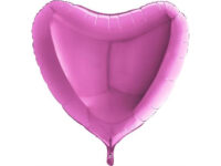 Suda-fuksia-metallik-GR-36001F-P Сердце, фуксия металлик, 91см