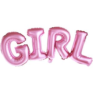 Tahed-GIRL-roosa-FB7M-081 Foil balloon "NUMBER 4" pink-gold