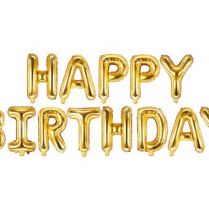 Tahed-HAPPY-BIRTHDAY-kuldne-ohuga-taitmine-FB6M-019 Confetti, orange