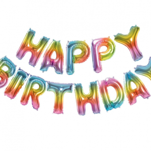 Fooliumist õhupall "HAPPY BIRTHDAY" muusikaga