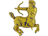 Знак зодиака Стрелец, золотой