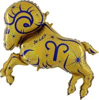 Знак зодиака Овен, золотой