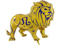 Знак зодиака Лев, золотой