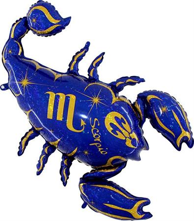 Tähemärk Skorpion, sinine