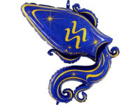 Zodiac Aquarius, blue