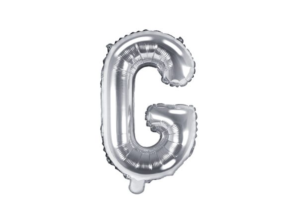Фольгированная буква «G», серебро