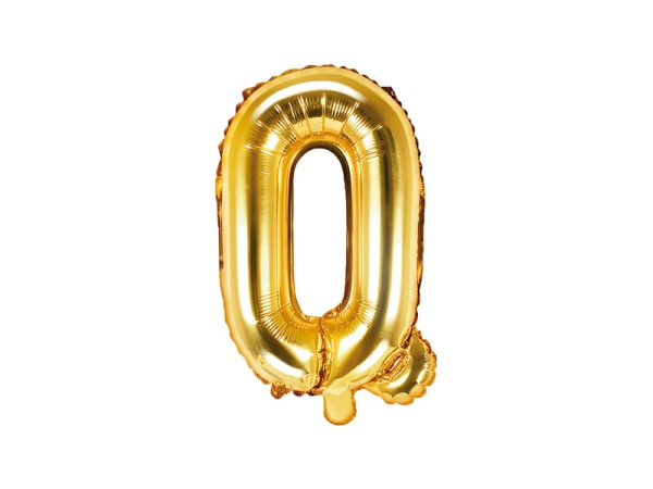 Foil balloon letter, gold