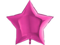Täht, fuksia, metallik