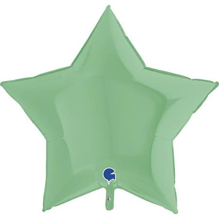 Star, light green, matte