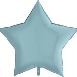 Taht-pastelne-sinine-metallik-GR-36221PB-P Foil balloon "NUMBER 1" pink, with crown