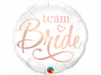 Team-Bride-valge-ummargune-QL-88165 «Team Bride», white, round