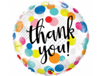 «Thank You!» круглый, конфетти