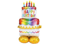 Tort Fooliumist õhupall "TORT HAPPY BIRTHDAY"