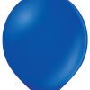 Latex balloon «royal blue metallic»