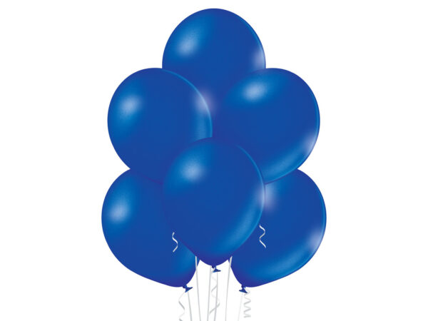 Tumesinine-metallik Latex balloon «royal blue metallic»