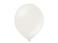 Latex balloon «white metallic»