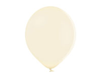 Vanill-matt-016 Latex balloon «pastel vanilla»