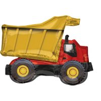Fooliumist õhupall «VEOAUTO», kollane-punane
