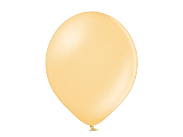 Latex balloon «peach metallic»