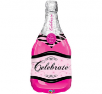 Бутылка шампанского «Celebrate», розовый