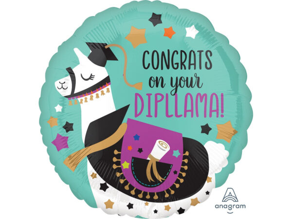 congrats-on-your-dipllama-3935301 Fooliumist õhupall «Congrats on Your Dipllama»