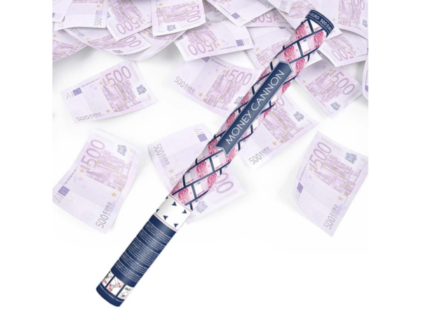 Confetti cannon "500 EUR"