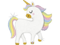 kssarvik-pastel-holograafiline-GR-35952GH-P Foil balloon «UNICORN», pastel, holographic