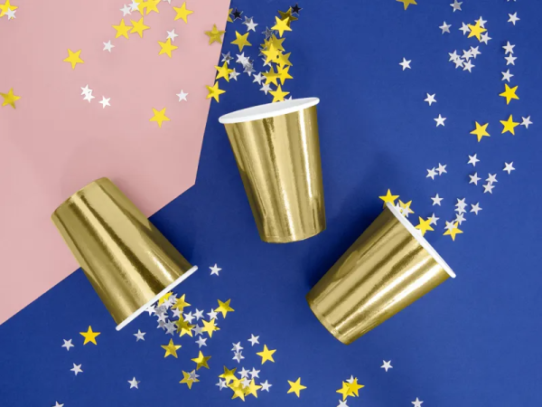 Cups, golden