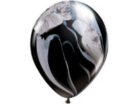 Latex balloon «black-white agate»