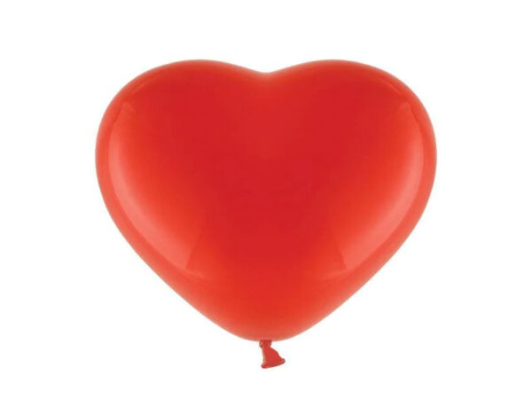 Latex balloon «red heart»