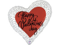 suda Fooliumist õhupall "HAPPY VALENTINE´S DAY", süda