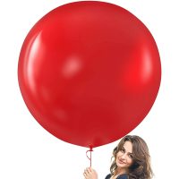 Латексный шар «большой красный»
