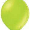 Latex balloon «apple green metallic»